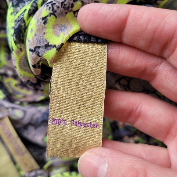 Princess Vera Wang Sheer Peasant Top, VGUC, Size M - Picture 8 of 8